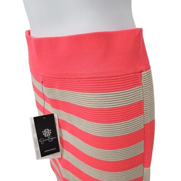 Brand New Jessica Simpson Pink & Grey Skirt Size: M - Picture 4 of 12